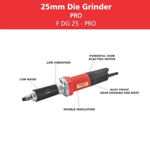 Straight Grinder F DG 25 - PRO Straight Grinder F DG 25 - PRO